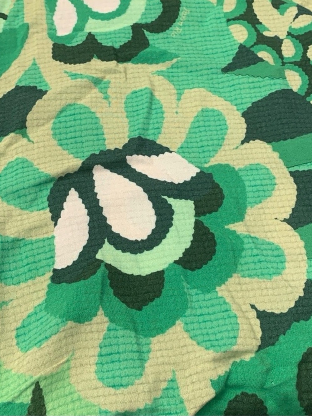 FARM Rio Green Multi Floral A-Line Midi Skirt - Picture 5 of 5